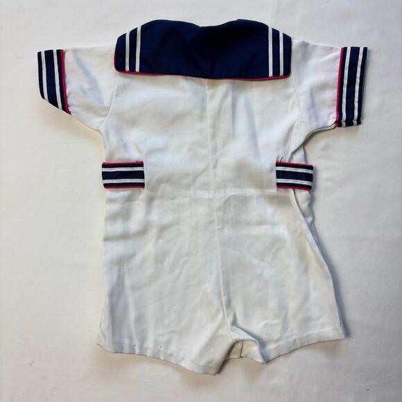 Vintage Sailor Romper 6-9 months - Picture 6 of 6
